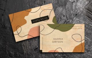 carte de visite en bois pour menuisier, ébéniste, bucheron...