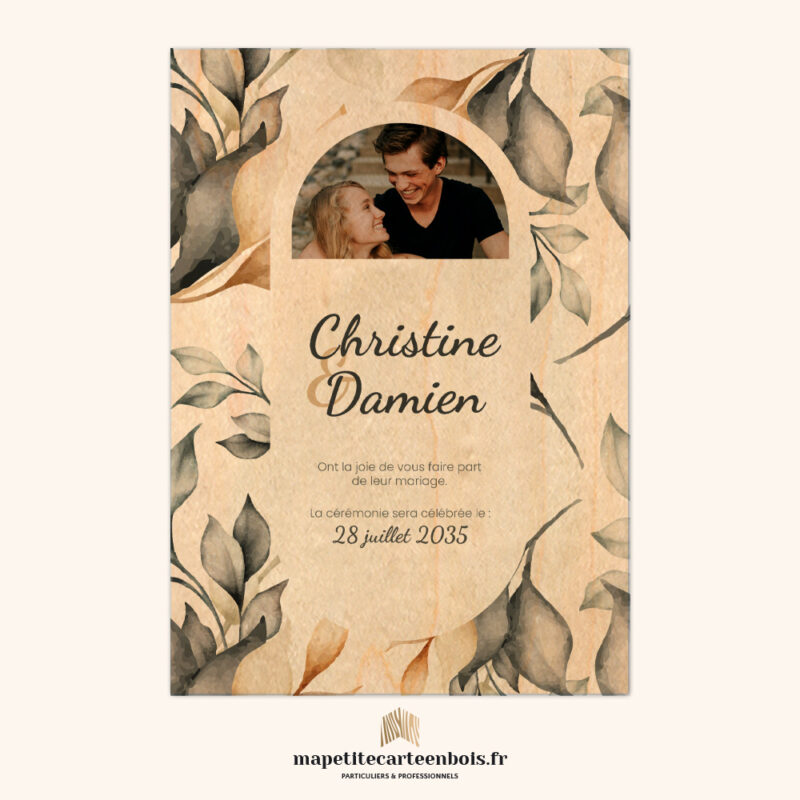 Hapivida Boîte Cartes Mariage Bois Avec Serrure - Boîte Décorative Cartes Anniversaire Graduation